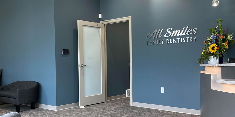 All Smiles Family Dentistry reception area