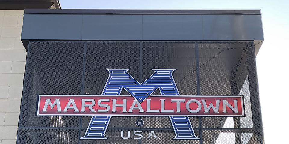 Marshalltown Company sign